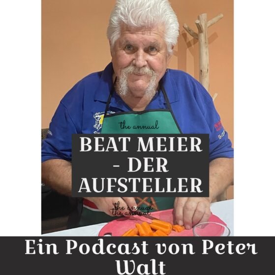 Logo Podcast Beat Meier - der Aufsteller